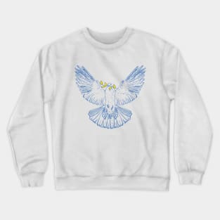 The Dove of Peace | Support Ukraine Crewneck Sweatshirt